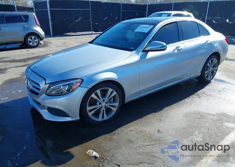 2017 Mercedes-Benz C 300 from USA, damaged, VIN WDDWF4JB3HR251124